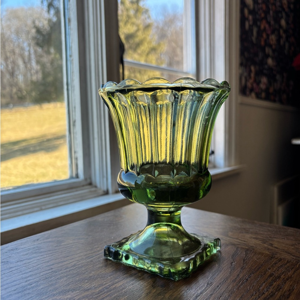 Vintage Pedestal Vase